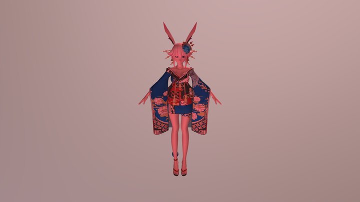 Maiko | Honkai Impact 3 3D Model