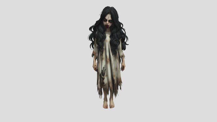 Hantu kyunti 3D Model