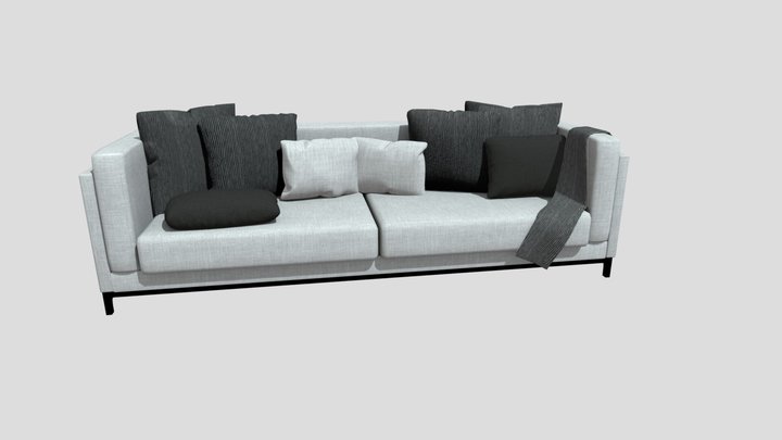Sofa Model 3D Model