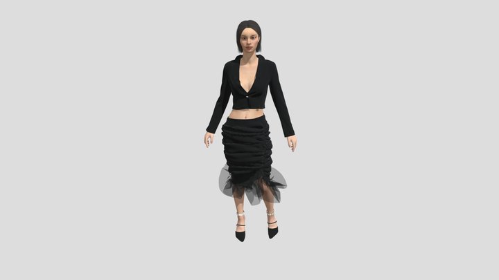 OBJ Avatar + Garment.zip (3) 3D Model