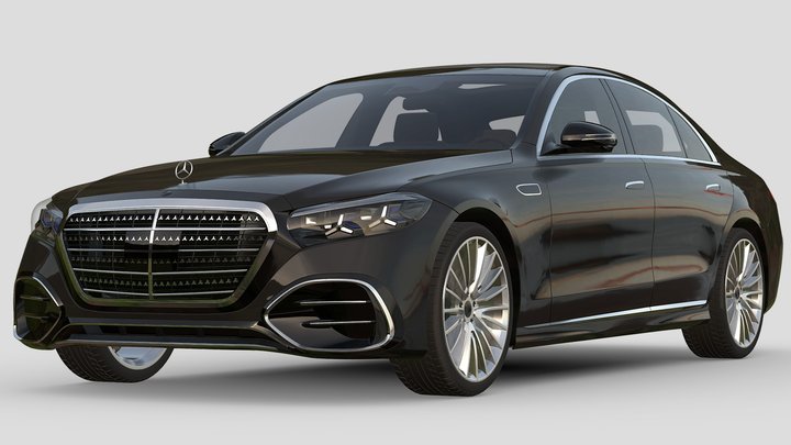 Mercedes S Class 2027 3D Model