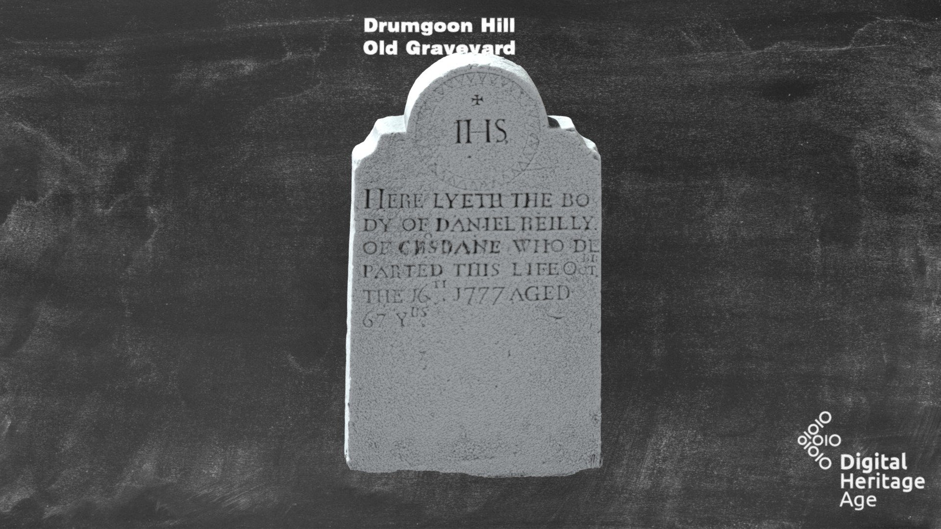 Drumgoon Hill - Old Graveyard - Headstone 248