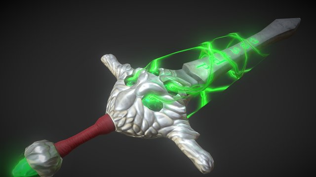 Owl Sword 3D Model