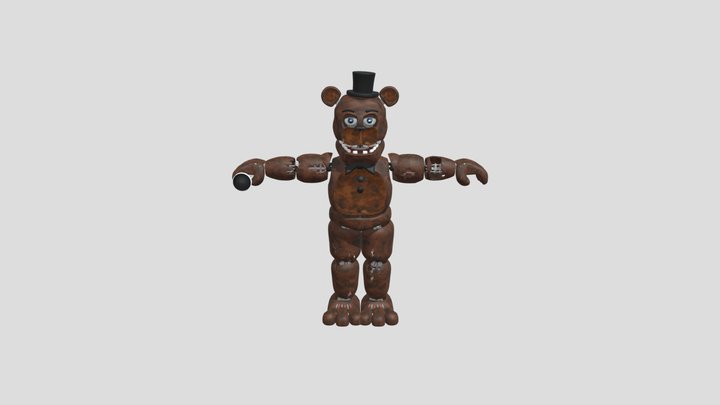 Withered_freddy 3D models - Sketchfab