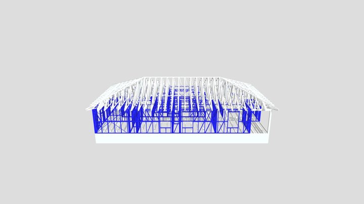 DAVID HOUSE- USA 3D Model