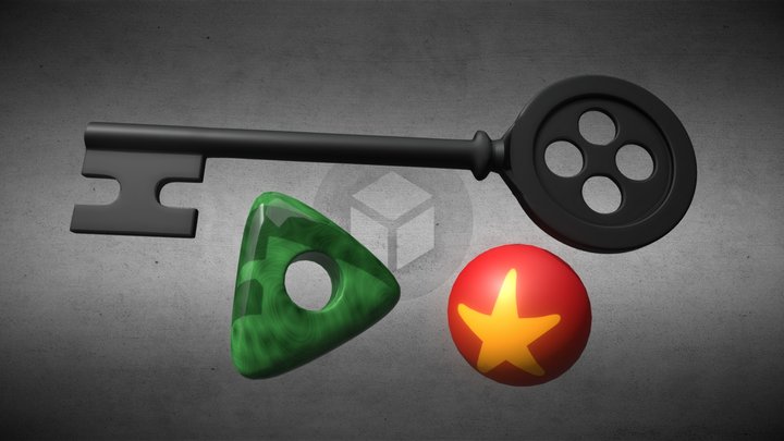 key 3D Model