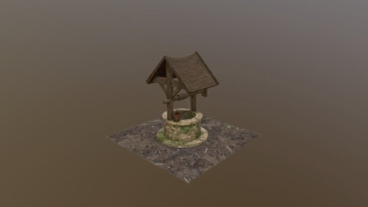 Old Well 2 3D Model