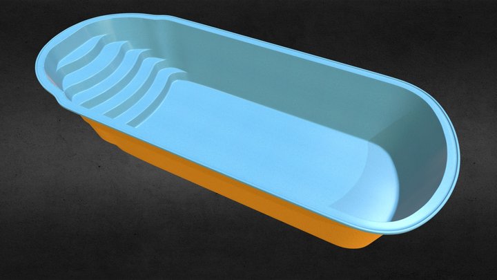 Bazén - Orlík 3D Model