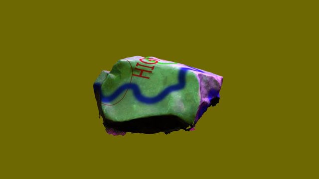 Rock Export 3D Model