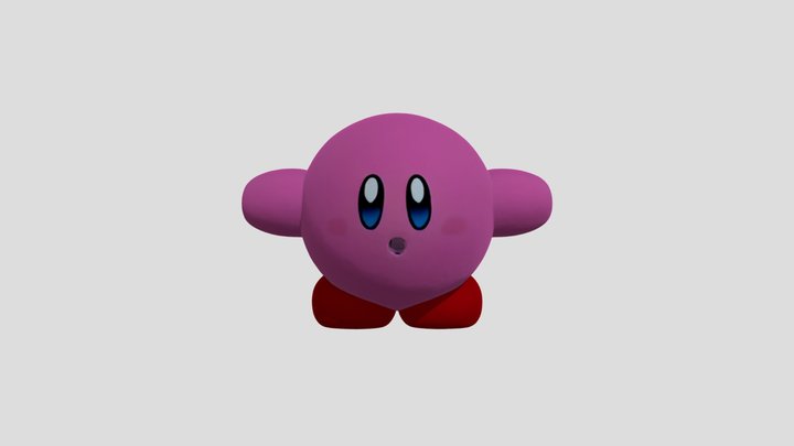 Kirby 3d model 3D Model