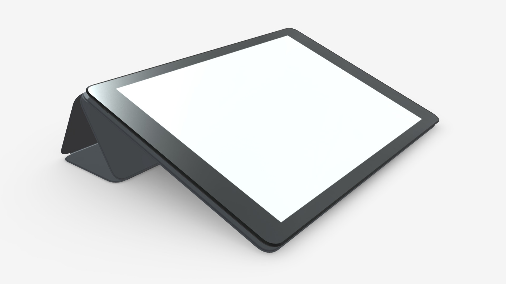 3D model Digital tablet with case mock up 01 - This is a 3D model of the Digital tablet with case mock up 01. The 3D model is about shape.