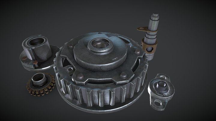 Spare parts 3D Model