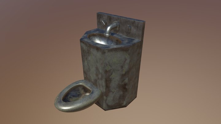 Jail_toilet 3D Model