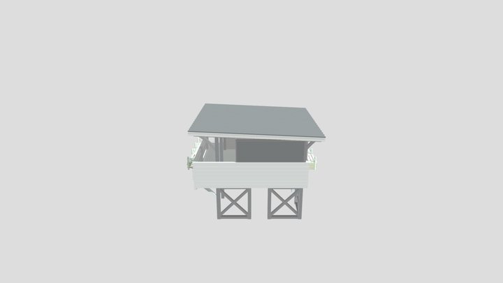 Island Dock 3D Model