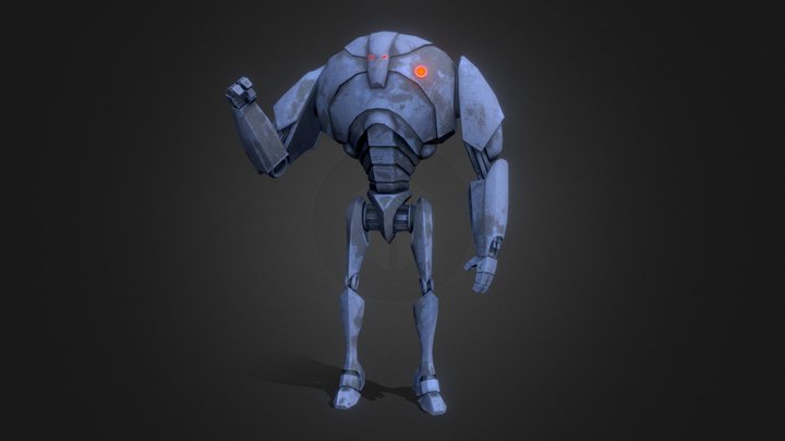 Battle Droid B2 3D Model
