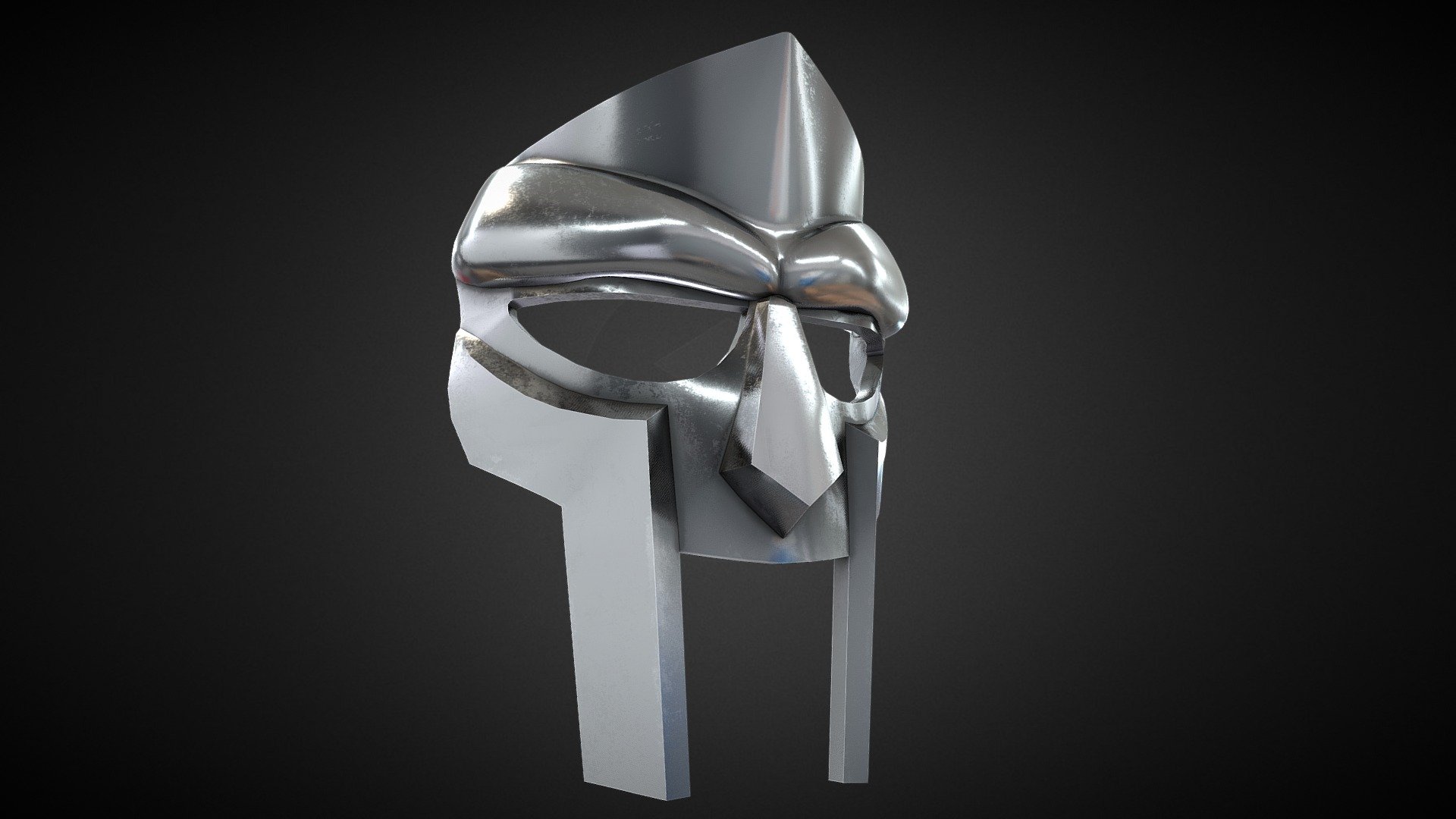 MF DOOM Mask - Buy Royalty Free 3D model by OKgamedev [1f4a02f ...