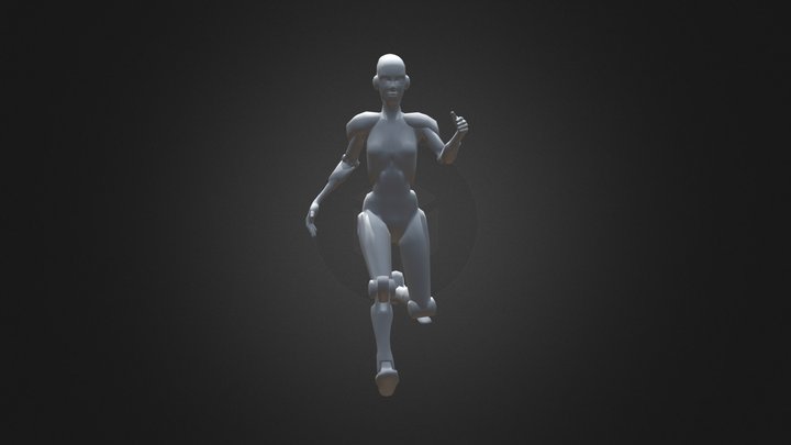 Iona Run(fbx2016- Binary) 3D Model
