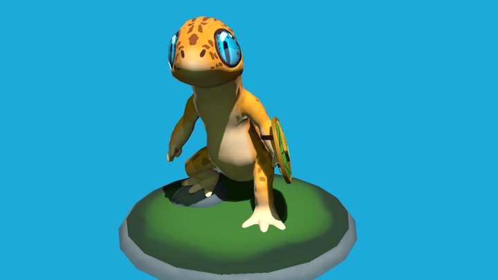 Gecko_Altered 3D Model