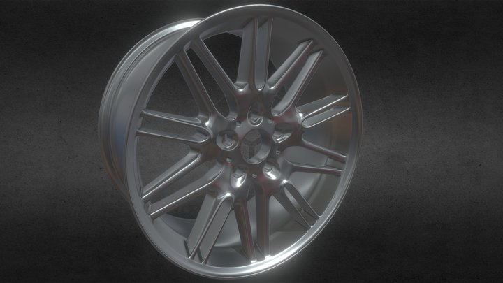 BMW Rim 65 Style M5 E39 3D Model