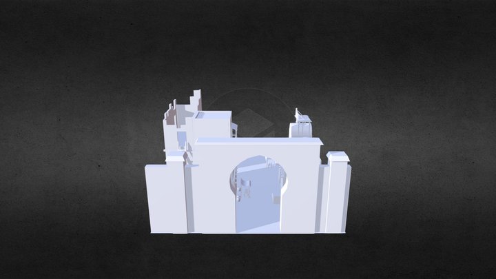 Agrabah Blocking 3D Model