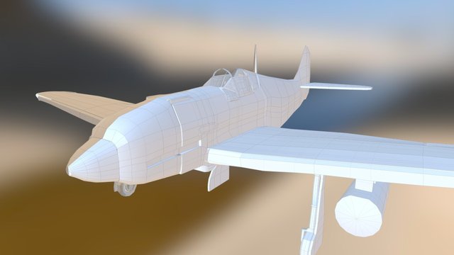 Plane T 3D Model