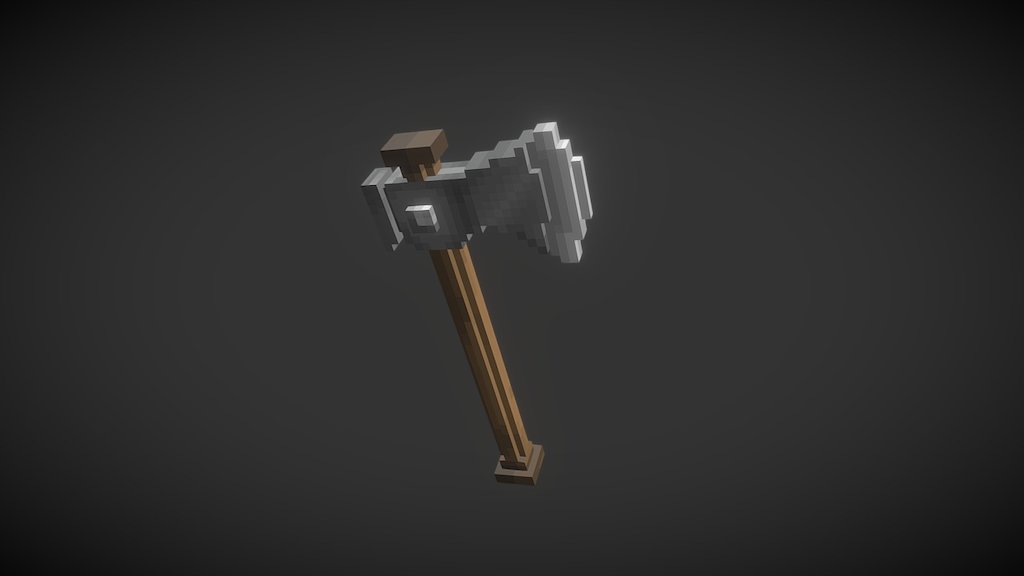 wooden_axe - 3D model by Blasphemy.xe [1f4e694] - Sketchfab