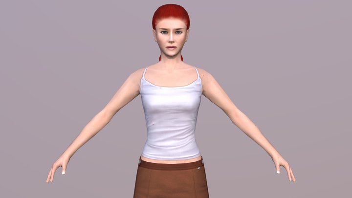 Woman 5 3D Model
