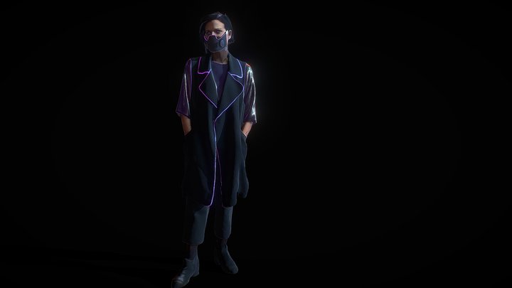 Amanda_v2 3D Model