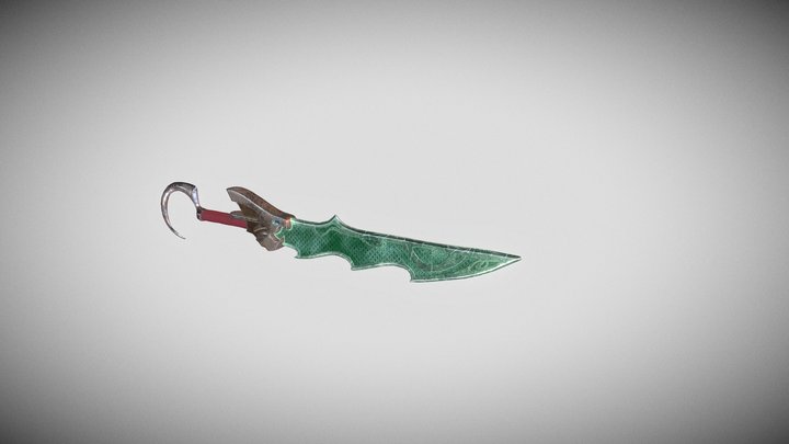 Pyke’s Dagger – 3D Fan Art 3D Model