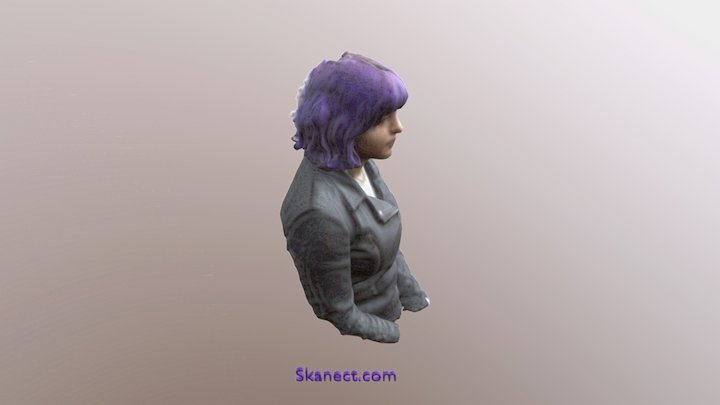 Anne - Arte na idade midia 3D Model