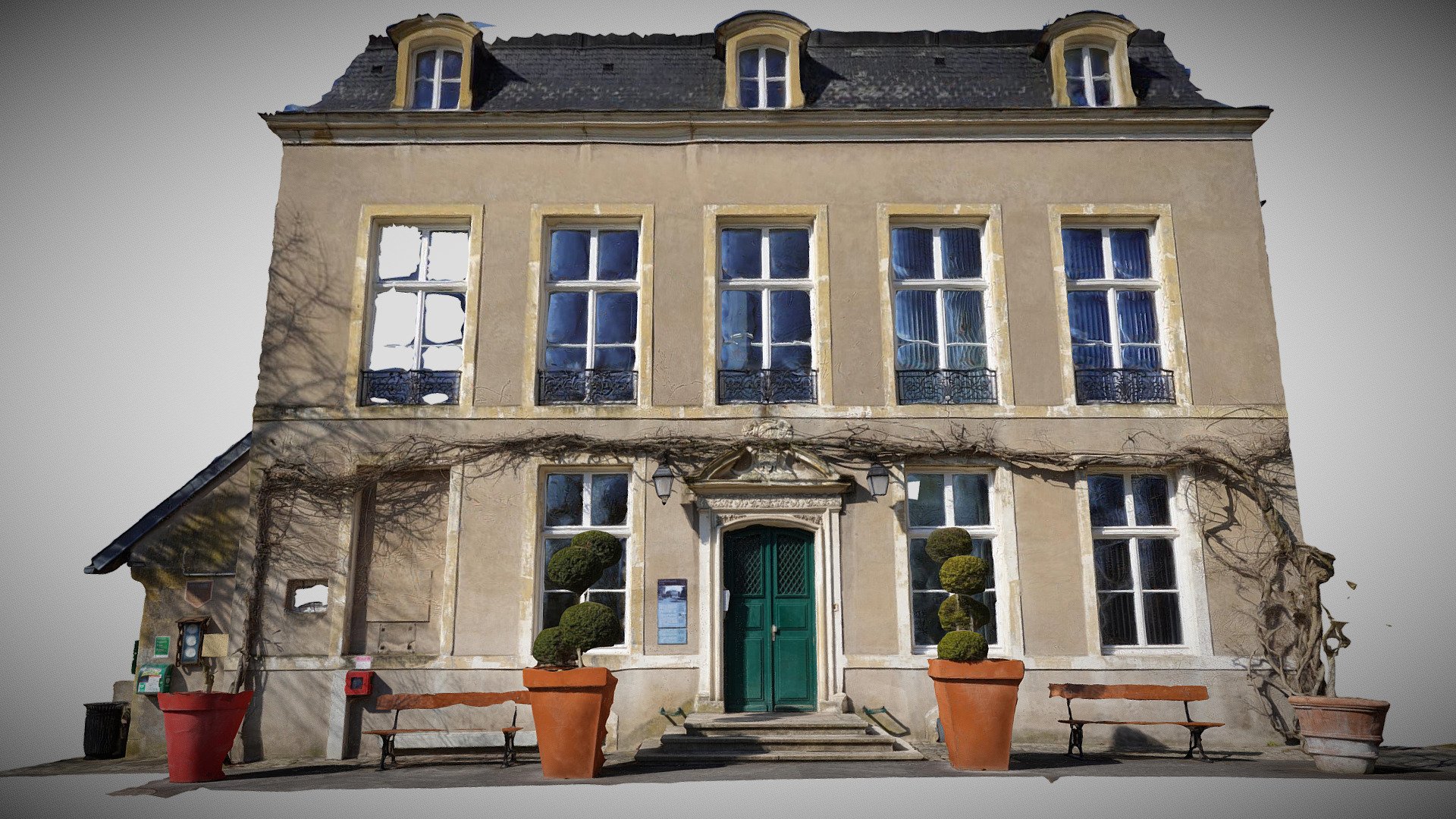 Jardin Botanique - Pavillon Frescatelly (façade)
