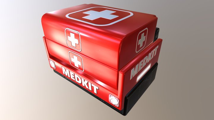 Medkit Box 7 3D Model
