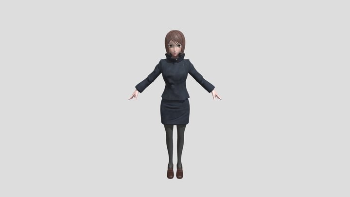 Shoko Ieri 3D Model