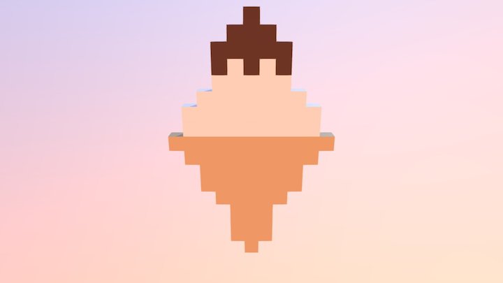 CJ Everlasting Icecream 3D Model