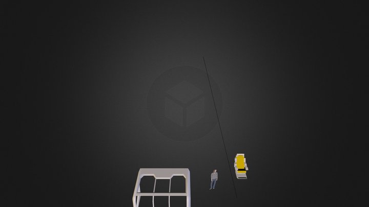Cargo hauler WIP 3D Model