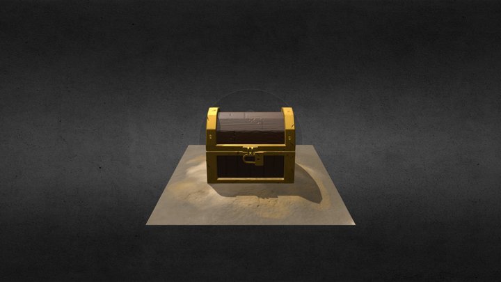 Treasure chest 3D Model