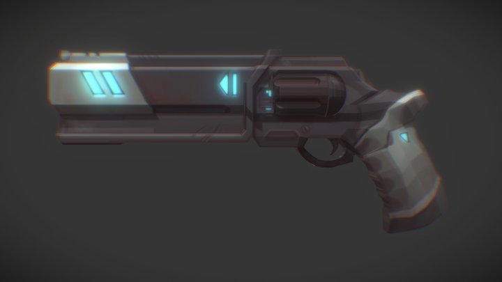 ULTRAKILL Alternate Revolver 3D Model