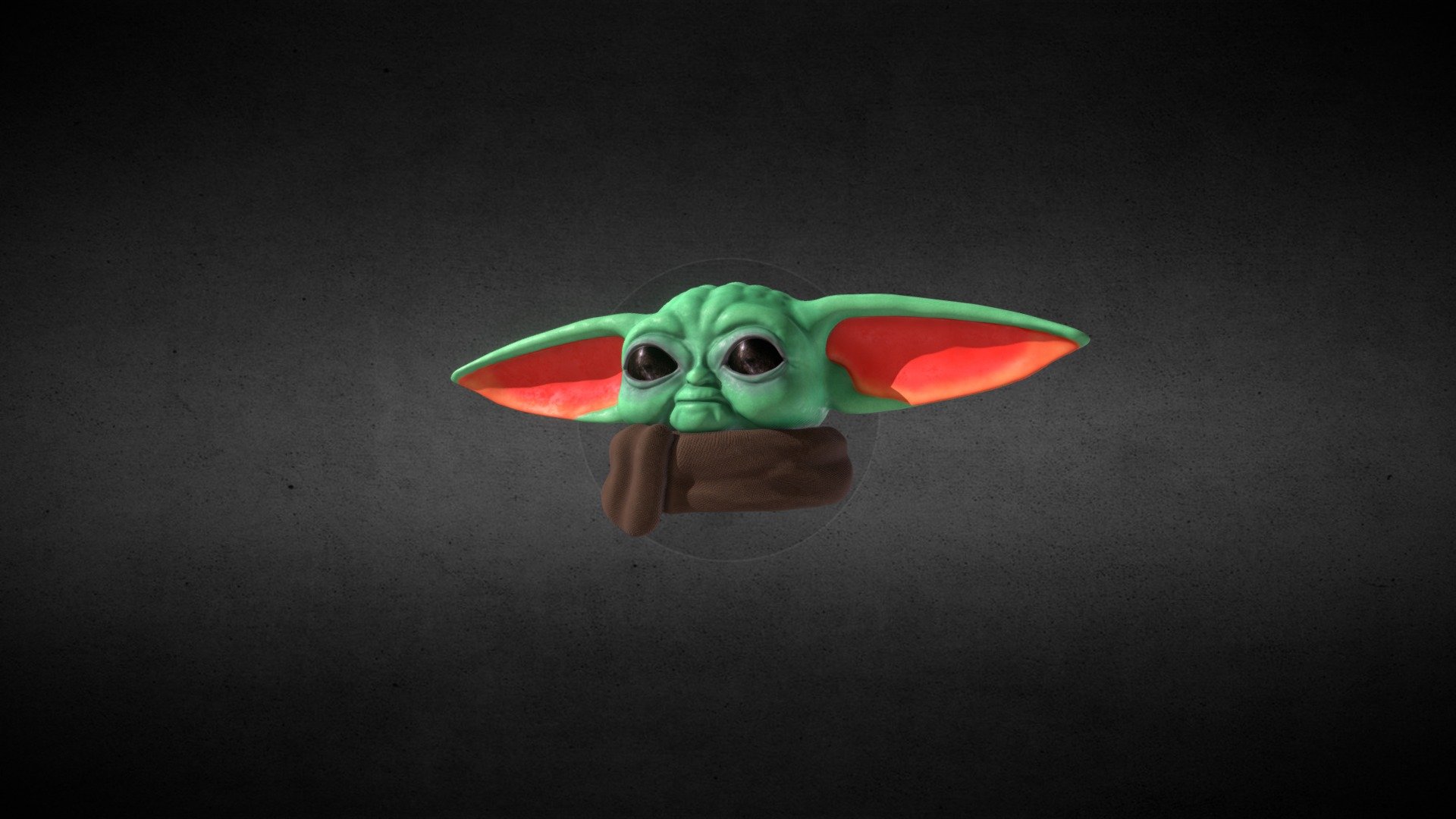 Yoda — Sketchfab embed 3D viewer