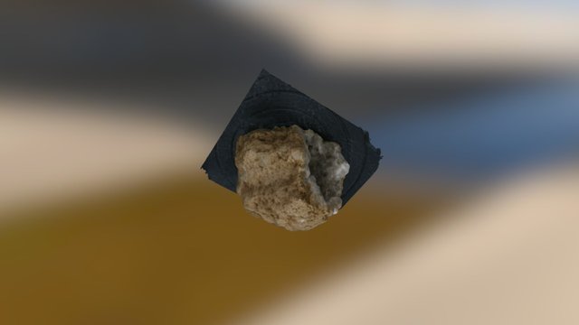 Steen mineraal 3D Model