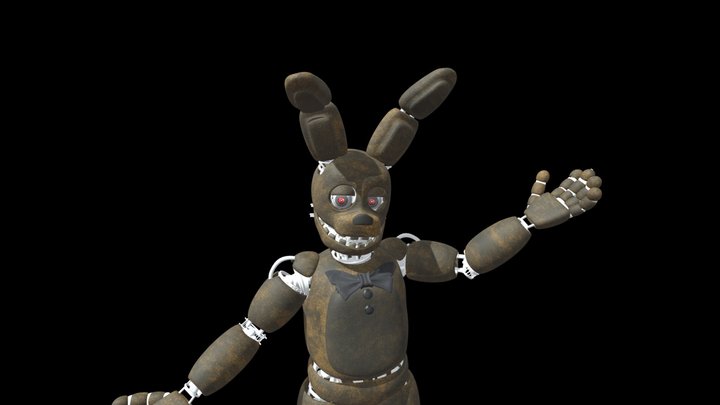 Springbonnie Retexture 3D Model