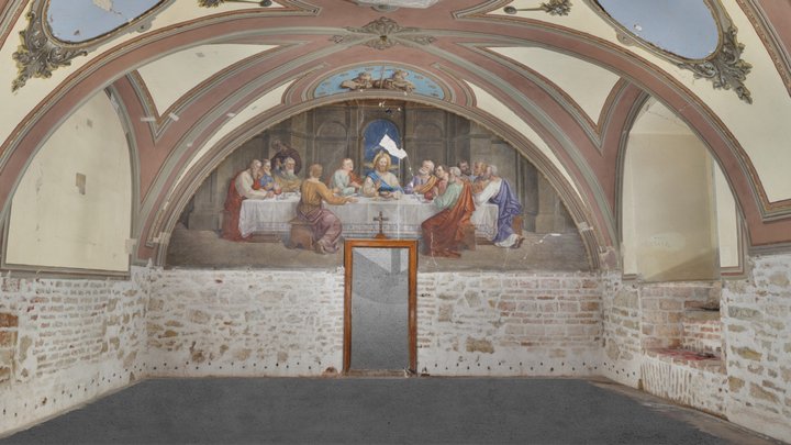 THE LAST SUPPER/POSLJEDNJA VEČERA 3D Model