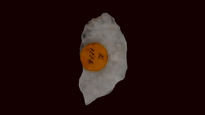 Stone artefact (NHMUK PA E1114) 3D Model