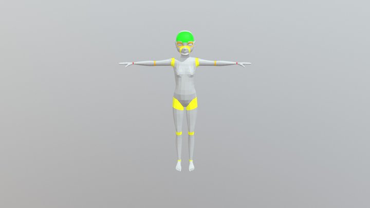 Katy 3D Model