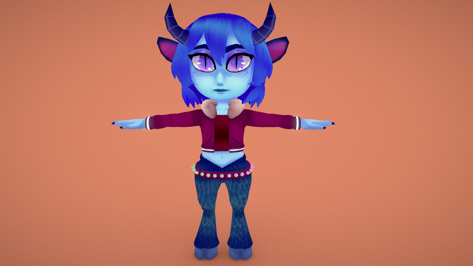 Satyress - 3d Model By Tabitha M (@teebeem3d) [1f5a385] - Sketchfab