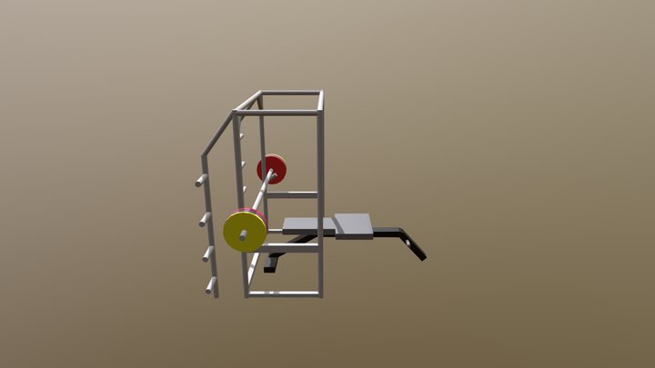 Gym Design 3D Model