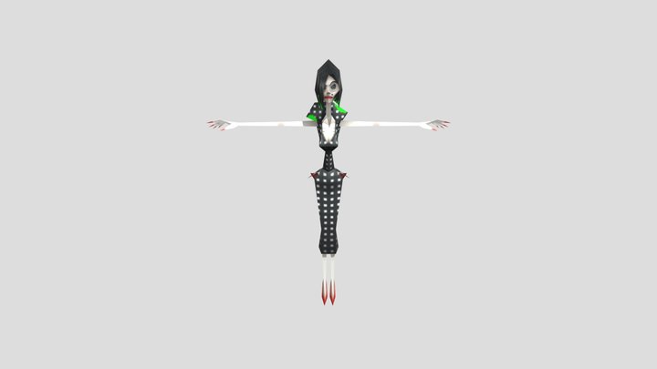 DS DSi - Coraline - The Beldam 3D Model