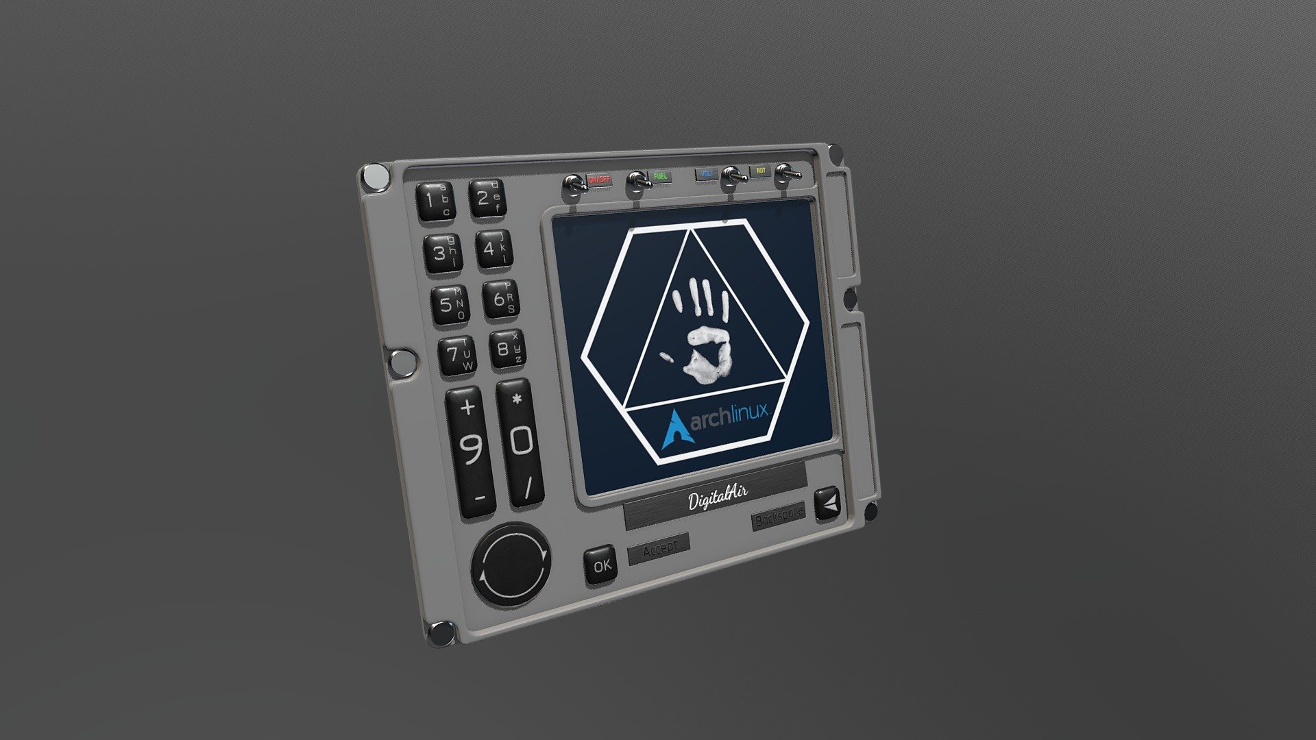 Flyer R1 - Navigation Device - 3D model by Multipainkiller Studio ...