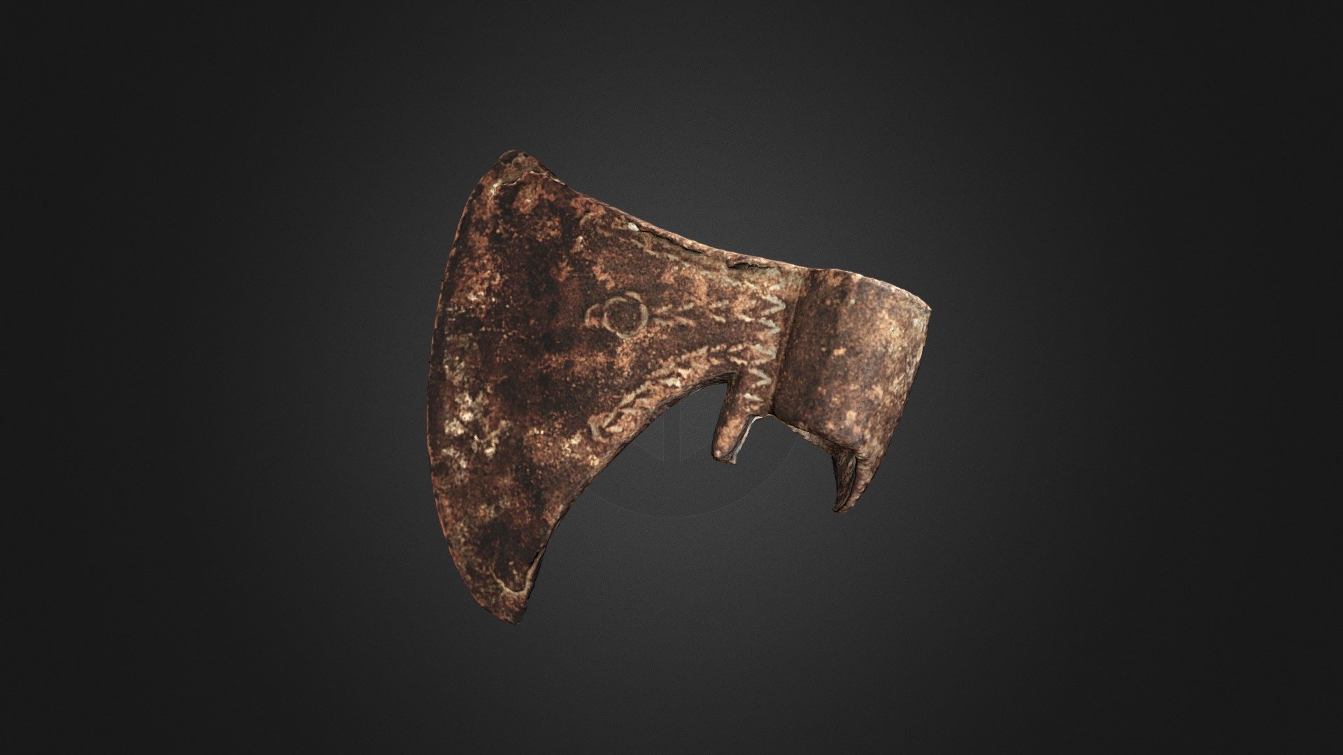 axe from the19th century from Rajasthan