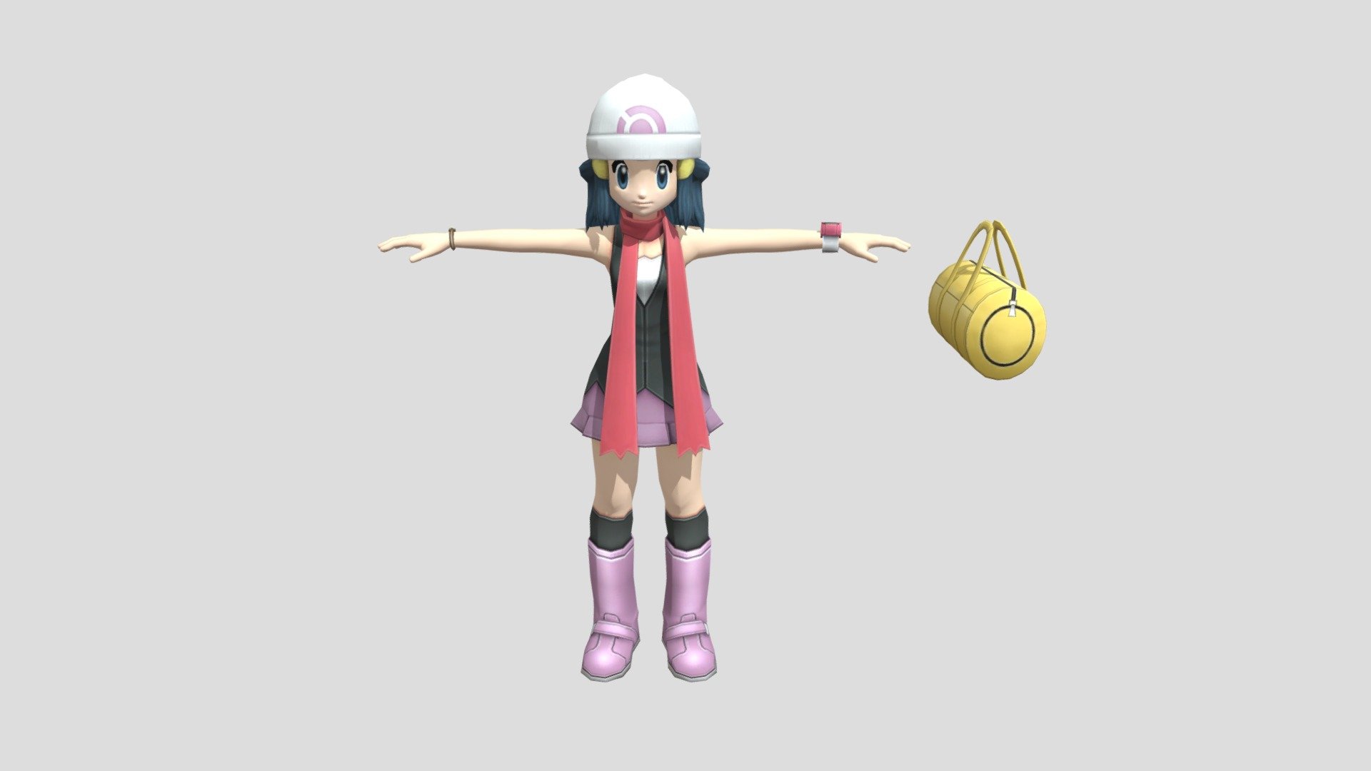 Pokemon 3DS Dawn - Download Free 3D model by JackTheOhio (@ijackprovostjr)  [6ea93b4]