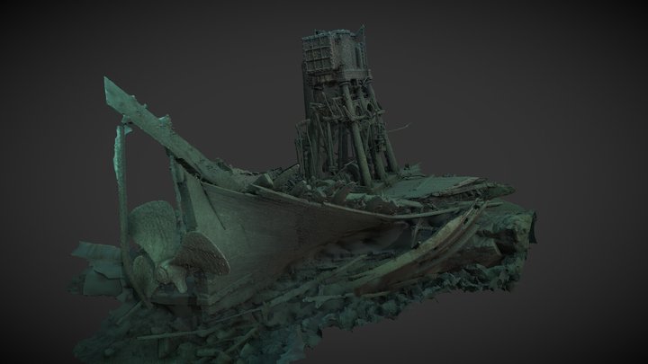 Isle Royale NP - Henry Chisholm Engine_SF 3D Model